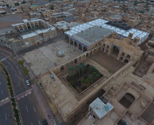 عکس هوایی مسجد جامع